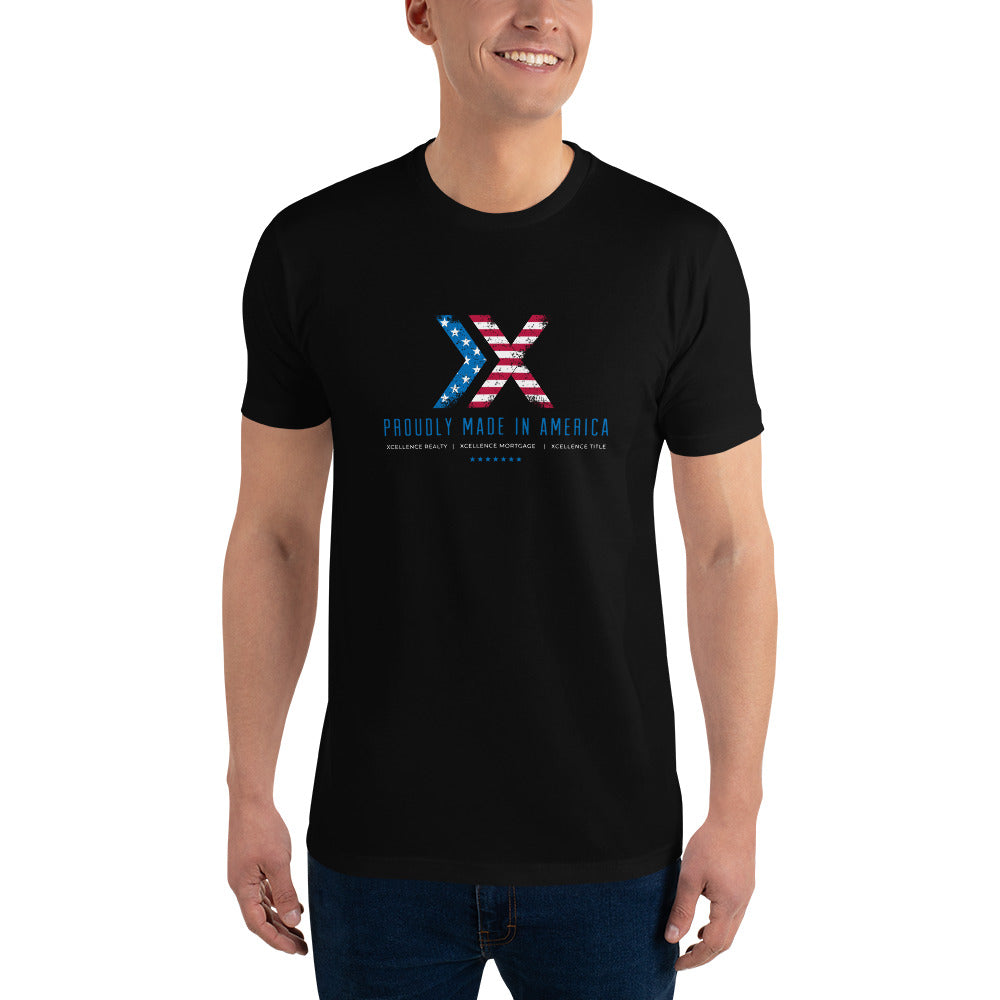 Men's Fitted T-Shirt l Proudly Made In America