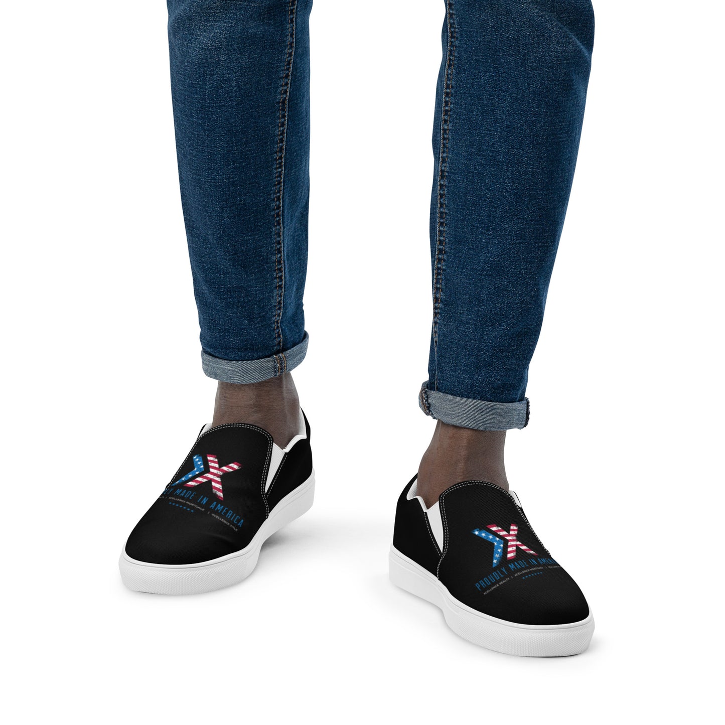Men’s Slip-On Canvas Shoes | Proudly Made In America