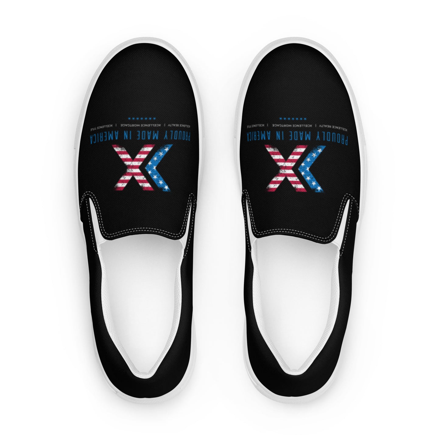 Men’s Slip-On Canvas Shoes | Proudly Made In America