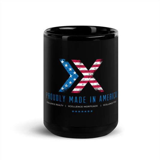 Black Glossy Mug | Proudly Made In America