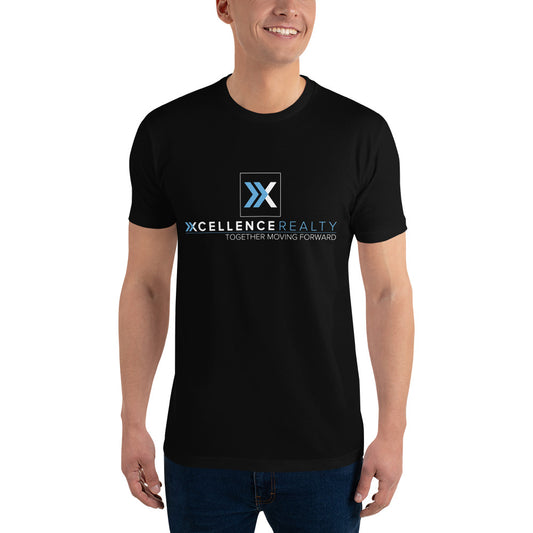 Men's Fitted T-Shirt (Black) l The Xcellence Classic