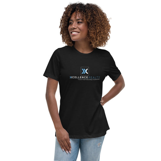 Women's Relaxed T-Shirt (Black) l The Xcellence Classic